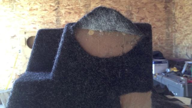 90S GMC SIERRA SILVERADO EXT CAB SUB BOX - Felting process