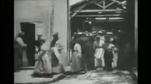Выход рабочих с фабрики братьев Люмьер 19.03.1895 г./Exit workers from the factory of the Lumiere