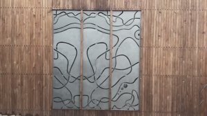 Разработка металлической декортаивной панели | Development of a metal decorative panel