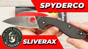 Нож Spyderco Sliverax, S30V, Carbon Fiber/G-10, C228CFP