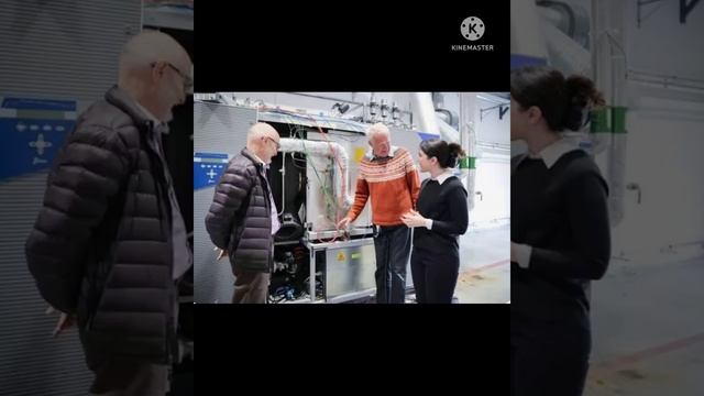 Норвежцы запустили первую в мире газовую турбину на чистом водороде #норвегия #газоваятруба