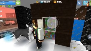 играем в игру парти крафт (school party craft)