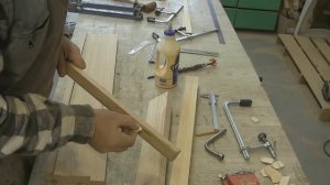 Как изготовить кровать из дерева. Wooden single bed making.
