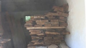 Как хранить сухой лес. How to store dry wood.