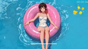 LOFI in the POOL # Enjoy Your Vacation🌊 # 1hour Retro Lofi Mix