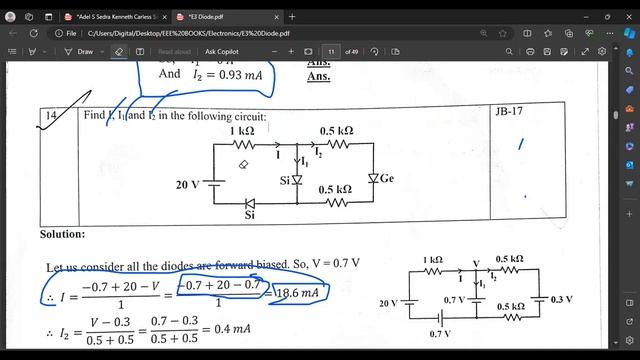 Electronic | Diode & Semiconductor-2 | PGCB| BPDB 2024 preparation | Part - 14 |  #EEE_Job_Solution