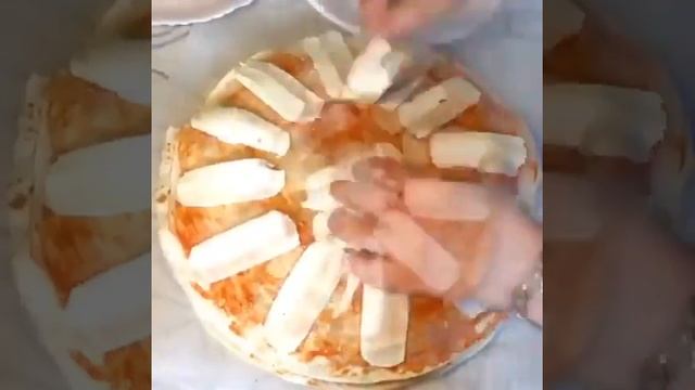 Слоеная пицца из лаваша!