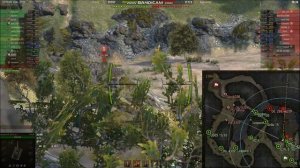 ФВ 4005  БАБАХА ДАМАГ 3560  ТРИ ФРАГА КАРТА ПЕРЕВАЛ