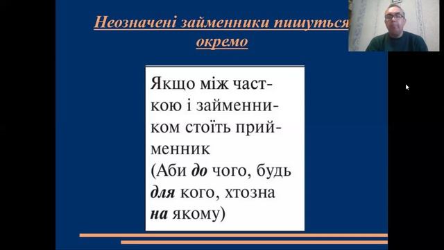 6 кл  Укр мова  Правопис займенників