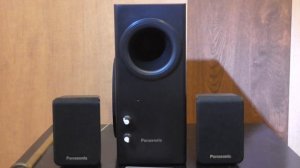 Panasonic 2.1 акустическая система