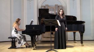 Ф.Обрадорс, El vito. Исп. Е.Семёнова (сопрано), Н.Белькова (фортепиано)