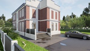 "Голландец". Проект дома из кирпича.