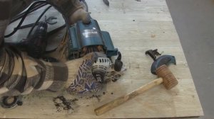 Промывка подшипников на фрезере Макита 2301 FC