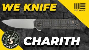Нож WE Knife Charith, CPM 20CV, Frag Patterned Flamed Titanium. LIMITED EDITION