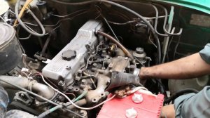 Toyota 14b engine start _Toyota jeep diesel engine