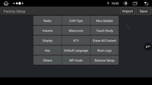 Сервисные настройки магнитолы Андроид 11 на процессоре Mediatek MTK8667