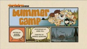 The Loud House: Bummer Camp Title Card (Russian)