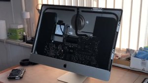 ЗАМЕНА ЖЕСТКОГО ДИСКА НА SSD В IMAC 27'' А1419 RETINA 5K