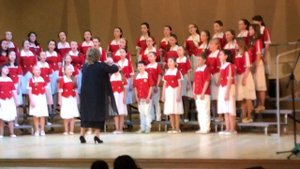 "Ты рябина ли, рябинушка" - Хор "Вдохновение", ДХШ № 106 г. Москвы.