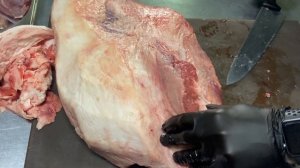 Брискет, подготовление к приготовлению / #brisket зачистка разделка пояснения #smoker #bbq #барбекю