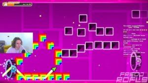 ФЫВФЫВ ИГРАЕТ В УРОВНИ ОТ ПОДПИСЧИКОВ в GEOMETRY DASH 2.2! 😱