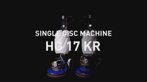Однодисковая машина  для полировки пола HG 17 KR