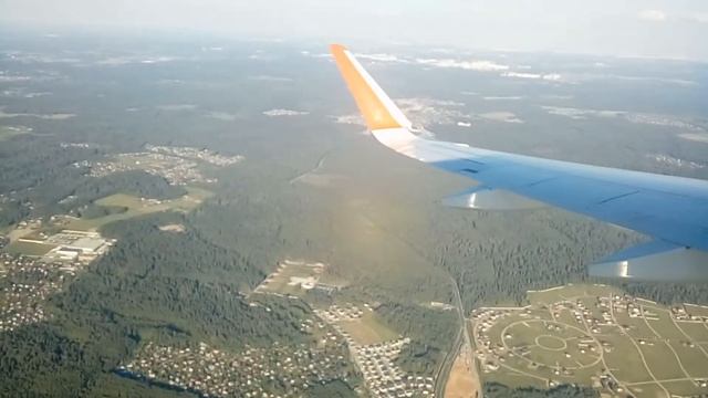 А 320 Симферополь - Москва очень красиво.  встречный самолет взлет