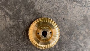 Крыльчатка латунная №10010280 для насосов "LEO" моделей APm110, APM110H, APm150, APm220, AP220