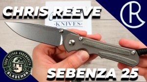 Нож Chris Reeve Sebenza 25, S35VN, Black Micarta