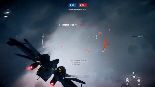 Star Wars Battlefront II epic singleplayer starfighter assult!