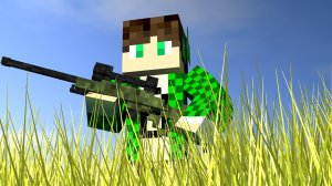 Крутой мод на огнестрельное оружие в Майнкрафте!