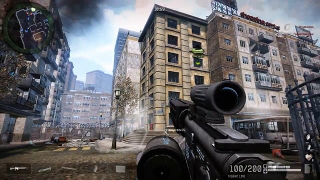 Играем в Warface (почти прошли профи xD) Борьба смотреть онлайн