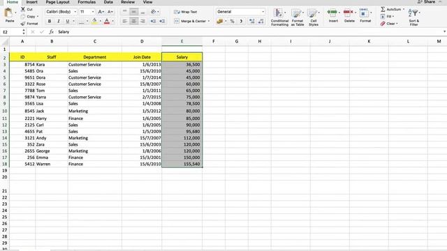 การใช้ Sum Sort Filter ใน Excel