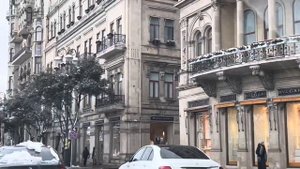 БАКУ.ПРОСПЕКТ НЕФТЯНИКОВ.УЛИЦЫ БАКУ.BAKU CENTER