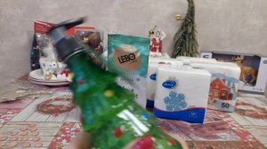 Новогодние покупки из магазинов Магнит Косметик, Лента и Окей.