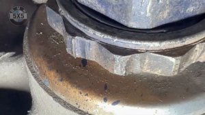 Никогда так не делайте! ⚠️ Фланец приварили к гайке редуктора 🤦🏻♂️ БМВ F10 XDrive #bmw #F10 #5er