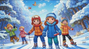 "Нам санки, горки, лыжи, карусель"