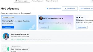 Отзыв о курсе "Системный аналитик" Нетология