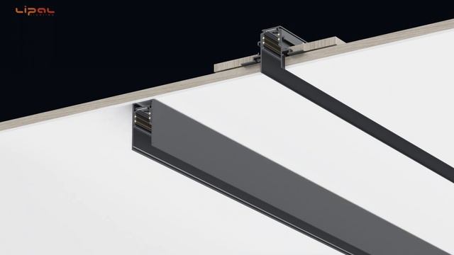 Multisystem 48V magnetic track system suitable for any interior scenarios-Manufactured by Lipal