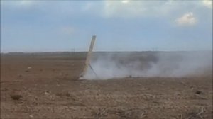 Запуск испытательной ракеты №2 на карамельном топливе