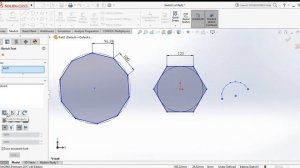 #SolidWorks #Tutorial from Beginning | 2D Sketch Part2 | Spline,Trim, Slot,Fillet and Chamfer| #CAD