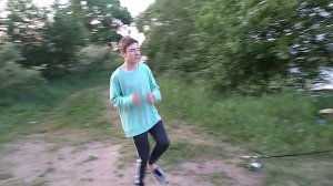 Продолжение рыбалки, рыбки нет ещё не вечер.