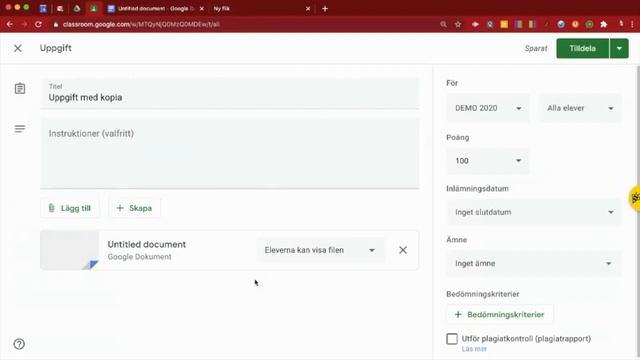Google Classroom: Grunder (aug 2020) смотреть онлайн