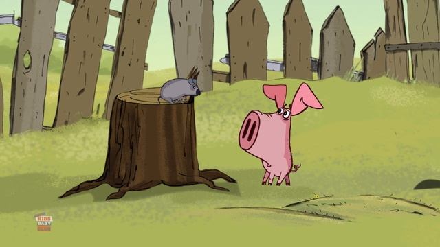 Поросёнок - Фильм 5-й | Призрак | смешные мультфильмы для детей | Piglet Cartoons | The Ghost
