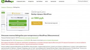 Обзор плагина геотаргетинга в WordPress - BelingoGeo