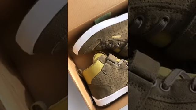 Полуботинки Viking Samuel Mid WP Jr Khaki/Olive демисезонные смотреть онлайн