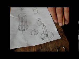 воздушный теплообменник из алюминиевых банок для печной трубы