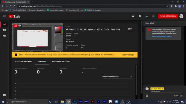 Aksioma 3.0 - Mobile Legend (3SE3 VS 3SE4 - Final Lower) смотреть онлайн