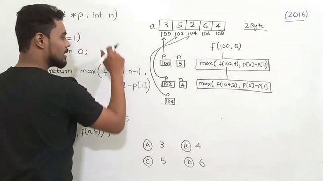 Programming Language GATE-2016 Problem Solution