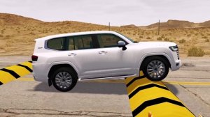 ФЛАТАУТ НА ДОРОГЕ! BeamNG.drive  - испытание машин на дороге! КрашТест  препядствий на дороге! Машин